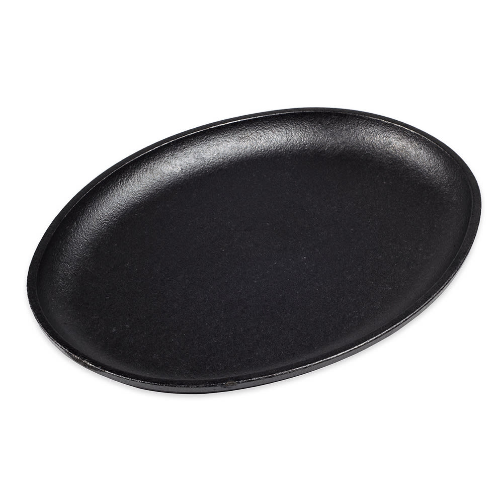 Lodge Oval Induction Serving Griddle - 10" x 7 3/10", Cast Iron (LOSH3)