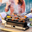 Lodge 19 3/8" Hibachi Style Outdoor Grill w/ Removable Grate & Handles, Cast Iron (LSPROG) thumbnail 4