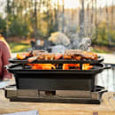 Lodge 19 3/8" Hibachi Style Outdoor Grill w/ Removable Grate & Handles, Cast Iron (LSPROG) thumbnail 5
