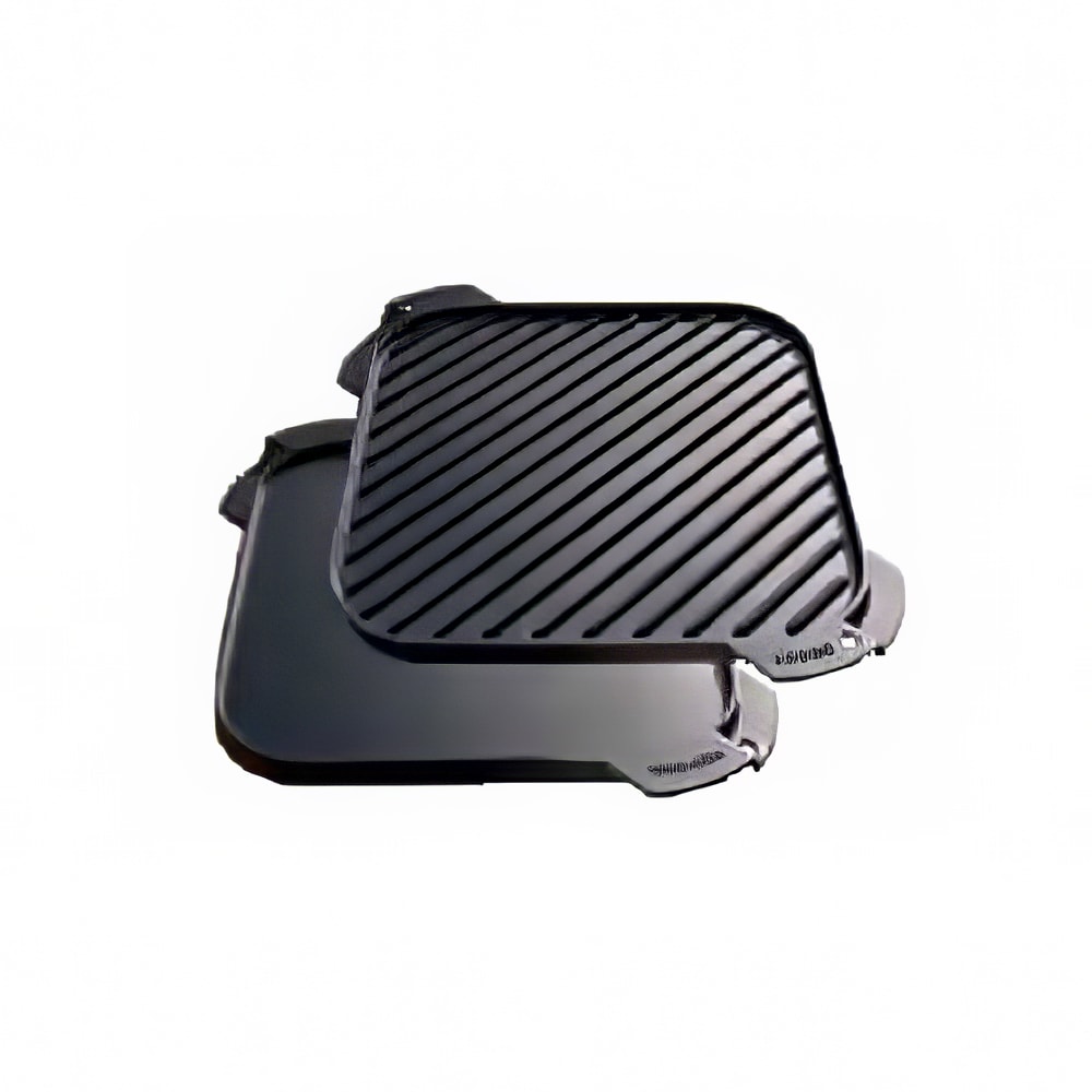 Lodge 10 1/2" Square Grill/Griddle Pan w/ Handles, Cast Iron (LSRG3)