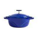 Lodge 3 qt Cast Iron Dutch Oven, Enamel, Smooth Sailing (U3ID300) thumbnail 2