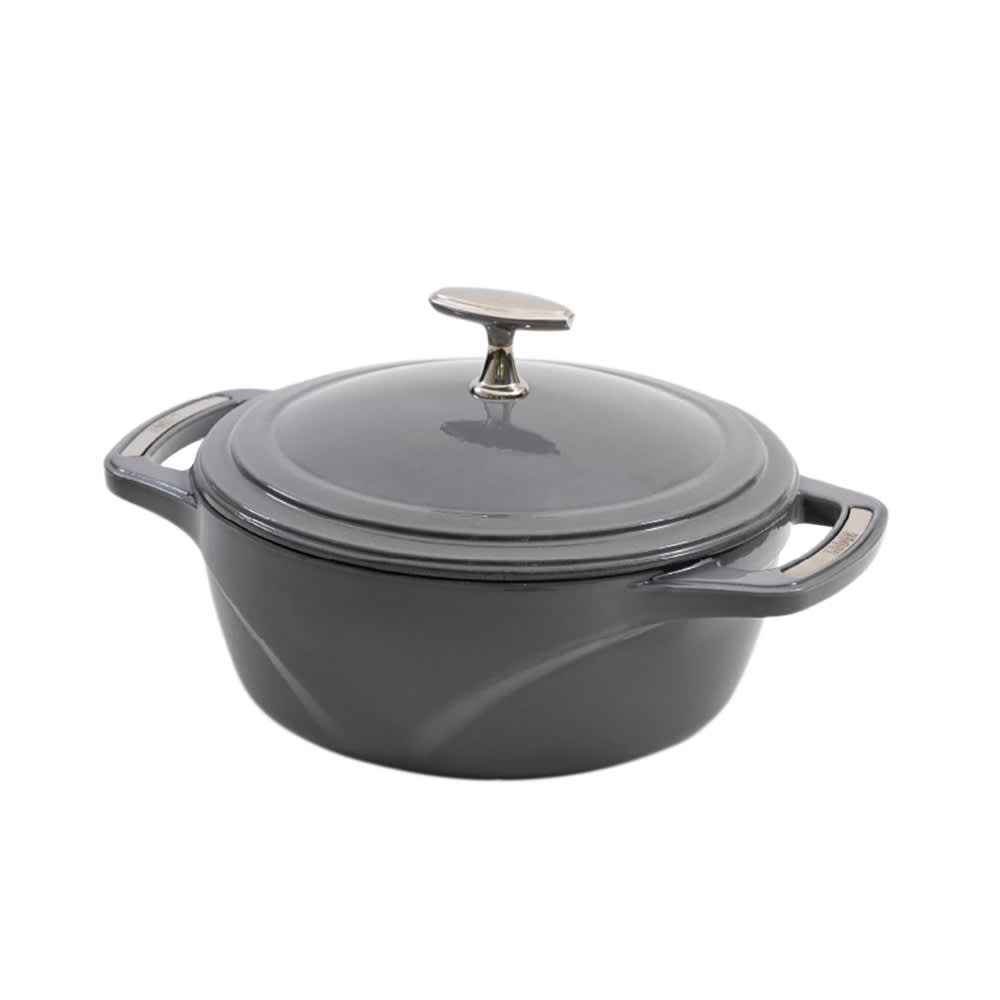 Lodge 3 qt USA Enamel™ Enameled Cast Iron Dutch Oven, Moonstruck (U3ID700)