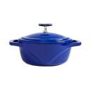 Lodge 4 1/2 qt Cast Iron Dutch Oven, Enamel, Smooth Sailing (U4ID300) thumbnail 2