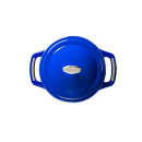 Lodge 4 1/2 qt Cast Iron Dutch Oven, Enamel, Smooth Sailing (U4ID300) thumbnail 3