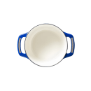 Lodge 4 1/2 qt Cast Iron Dutch Oven, Enamel, Smooth Sailing (U4ID300) thumbnail 4