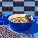 Lodge 4 1/2 qt Cast Iron Dutch Oven, Enamel, Smooth Sailing (U4ID300) thumbnail 6