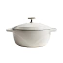 Lodge 6 qt Cast Iron Dutch Oven, Enamel, Cloud Nine (U6ID100) thumbnail 2