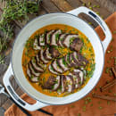 Lodge 6 qt Cast Iron Dutch Oven, Enamel, Cloud Nine (U6ID100) thumbnail 6