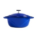 Lodge 6 qt Cast Iron Dutch Oven, Enamel, Smooth Sailing (U6ID300) thumbnail 2