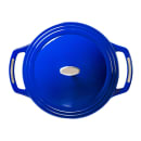 Lodge 7 1/2 qt Cast Iron Dutch Oven, Enamel, Smooth Sailing (U7ID300) thumbnail 3