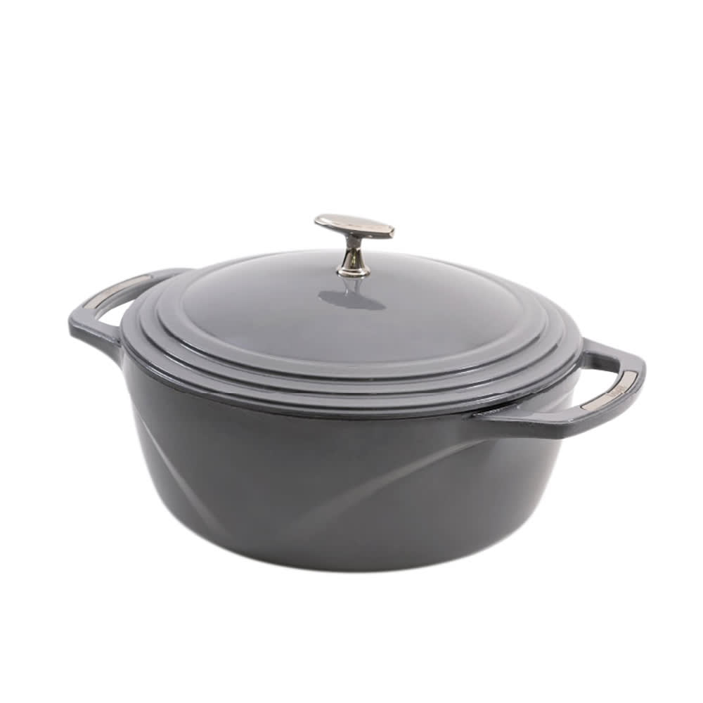 Lodge 7 1/2 qt USA Enamel™ Enameled Cast Iron Dutch Oven, Moonstruck (U7ID700)