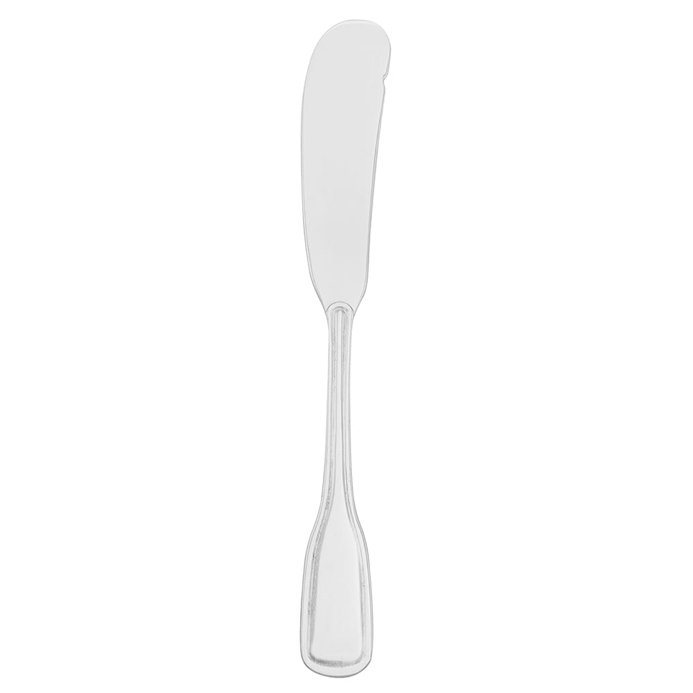 Walco WL6611 6 3/16" Butter Spreader with 18/0 Stainless Grade, Saville Pattern