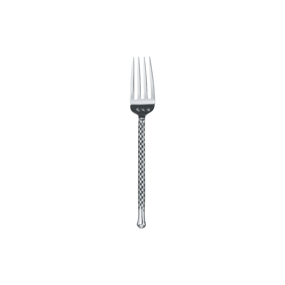 Walco WLCHAR05 8 1/4" Dinner Fork with 18/10 Stainless Steel Grade, Charred™ Pattern