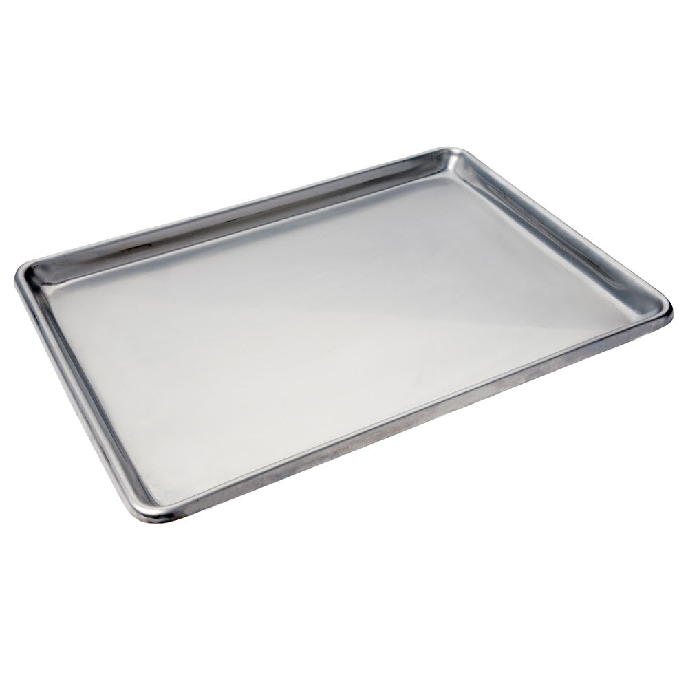 Focus 901318SS 1/2 Half Size Bun / Sheet Pan - 18" x 13" x 1", 20 gauge Stainless Steel