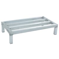 Focus FADR48208 48" Stationary Dunnage Rack w/ 2000 lb Capacity, Aluminum thumbnail 2
