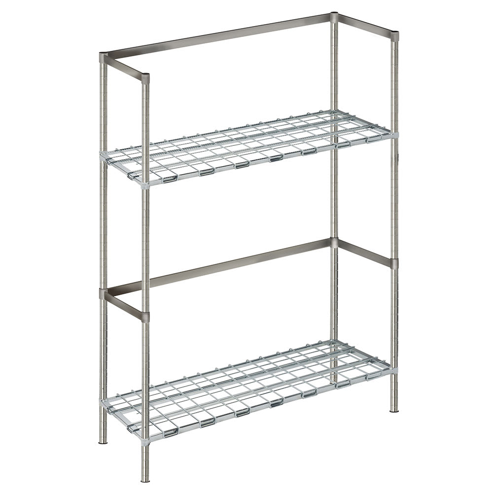 Focus FBKR184854 (2) Level Keg Rack w/ (4) Keg Capacity, 48" x 18" x 54"