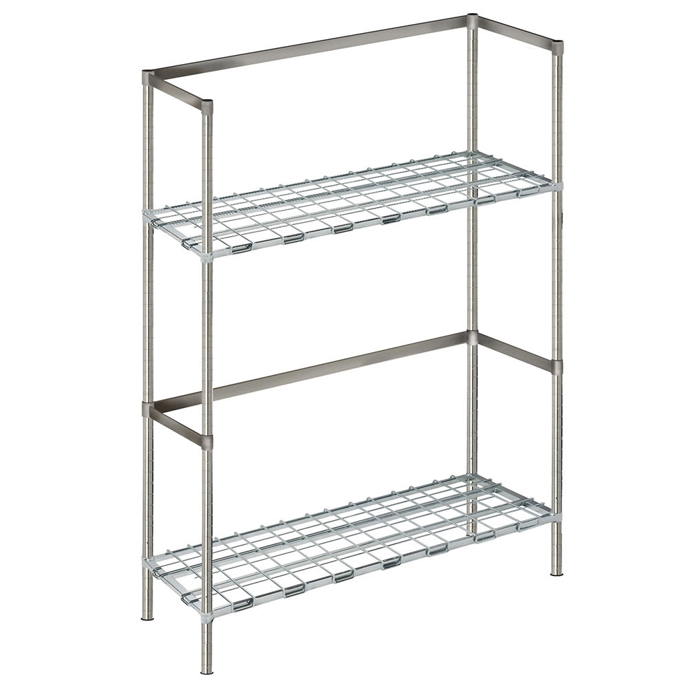 Focus FBKR186063 (2) Level Keg Rack w/ (6) Keg Capacity, 60" x 18" x 63"