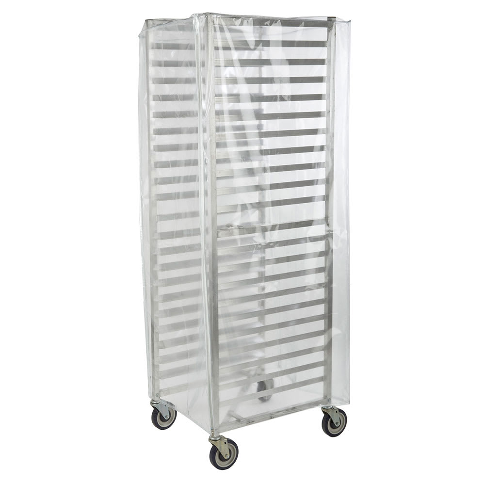 Focus FBRCNF Full Size Bakery Rack Cover w/ 3 Zippers, Nylon