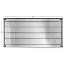 Focus FF1436BK Epoxy Coated Wire Shelf - 36"W x 14"D thumbnail 2