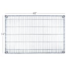 Focus FF1448C Chrome Wire Shelf - 48"W x 14"D thumbnail 2