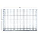 Focus FF2460C Chrome Wire Shelf - 60"W x 24"D thumbnail 2