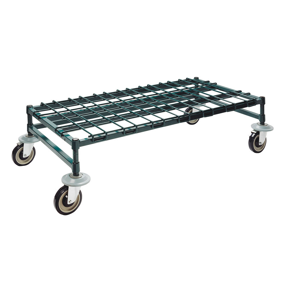 Focus FFMDR2436GN 36" Mobile Dunnage Rack w/ 800 lb Capacity, Epoxy-Coated Wire