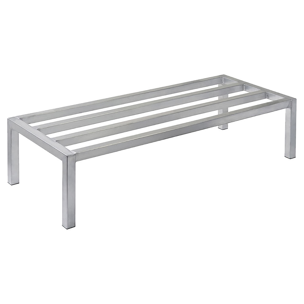 Focus FHADR602012 60" Stationary Dunnage Rack w/ 2000-lb Capacity, Aluminum