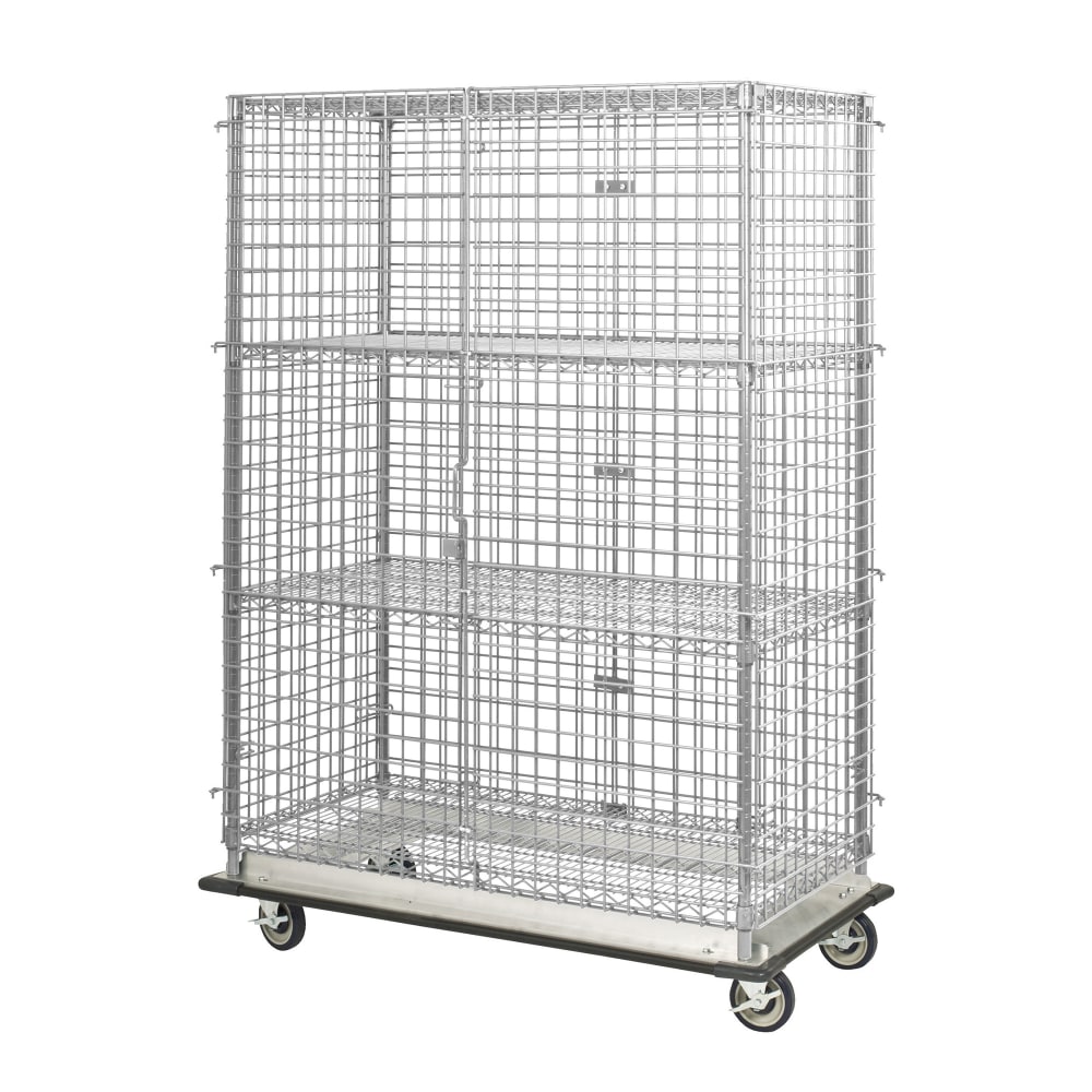 Focus FHDMSEC24364 36" Mobile Security Cage - 24"W, Chromate