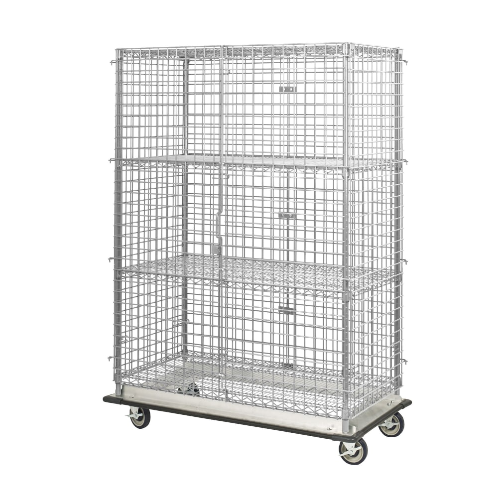Focus FHDMSEC24484 48" Mobile Security Cage - 24"W, Chromate