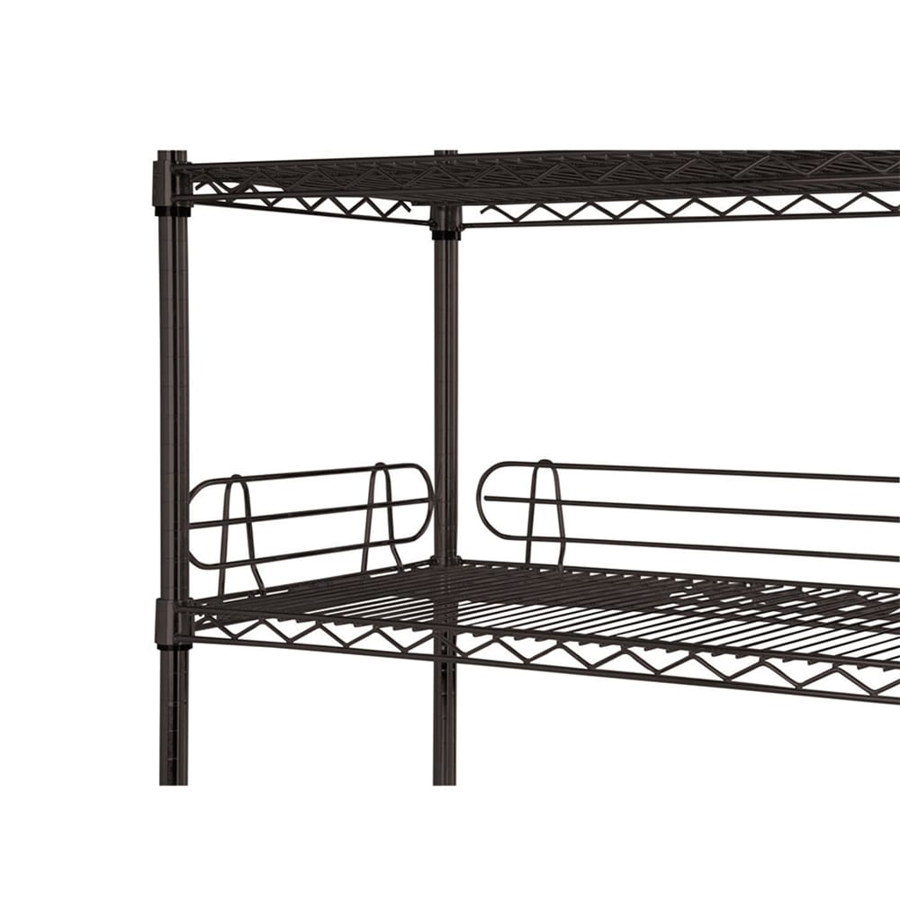 Focus FL184BK Shelf Ledge - 18" x 4", Black