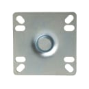 Focus FPCST355 Universal Plate Caster Set w/ Brake, 250 lb Capacity, 5" Diameter thumbnail 2