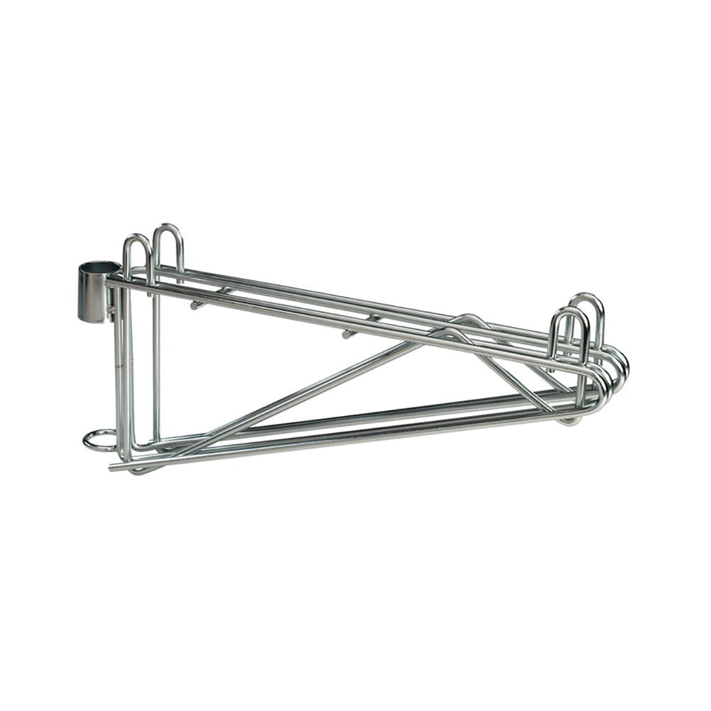 Focus FPMB18DCH Brackets for 18" Deep Wall Mounted Shelf, Chromate