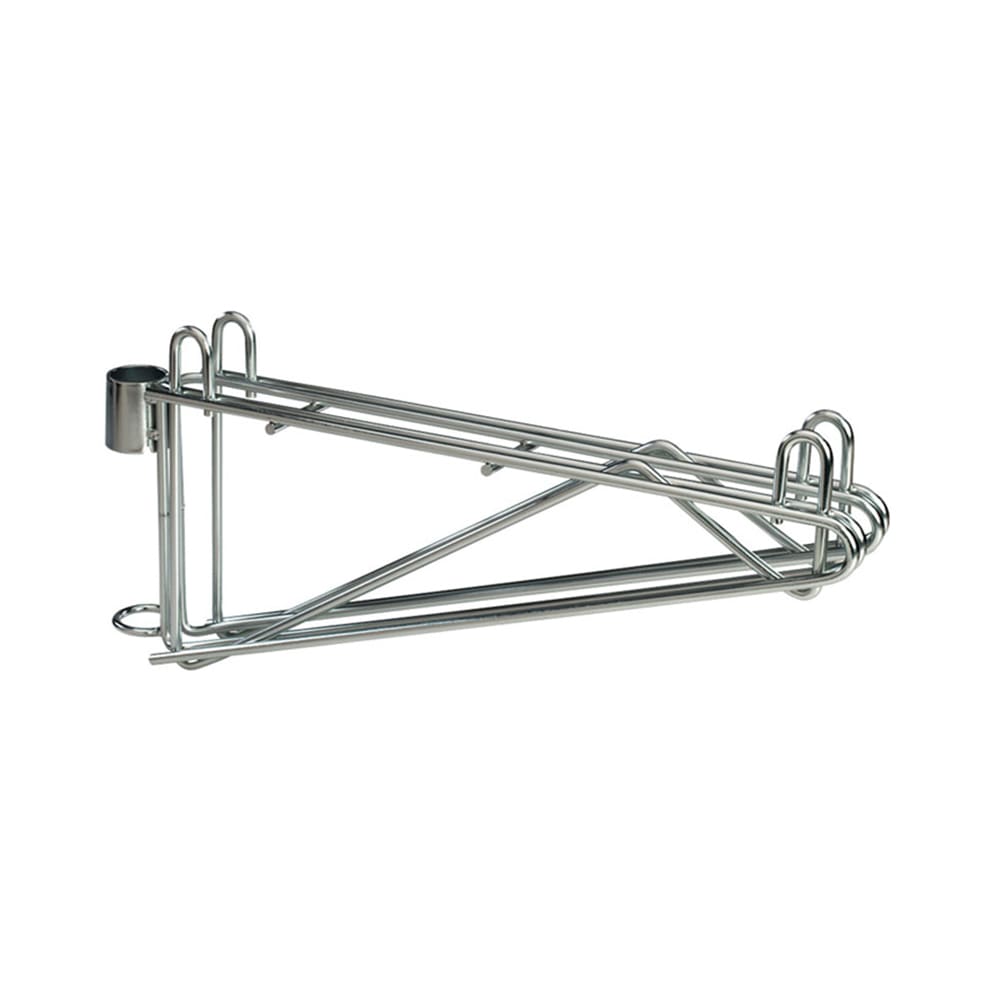 Focus FPMB21DCH Brackets for 21" Deep Wall Mounted Shelf, Chromate