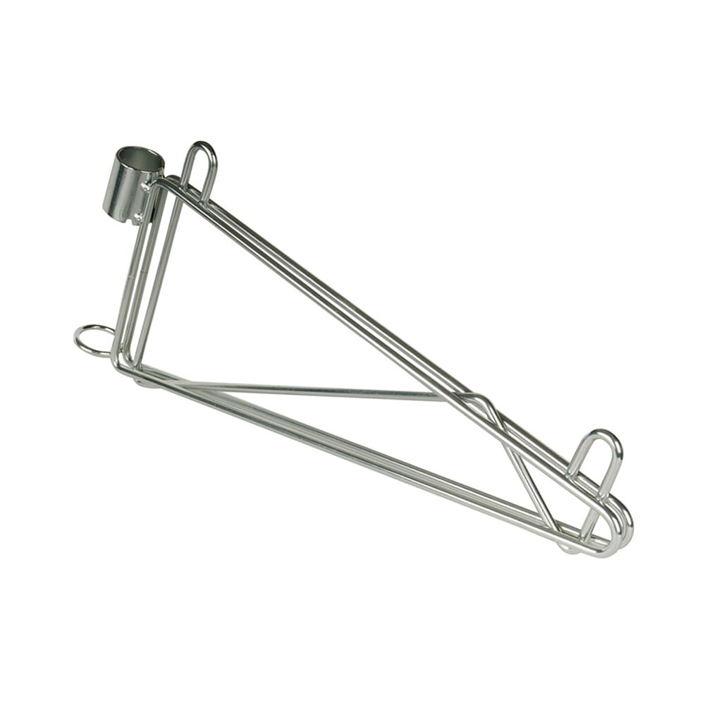 Focus FPMB24SCH Brackets for 24" Deep Wall Mounted Shelf, Chromate