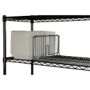 Focus FSD24BK Shelf Divider - 24" x 8", Black thumbnail 2