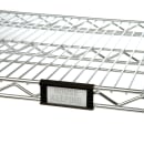 Focus FSHELF3B 3" Plastic Shelf Label, Black thumbnail 6