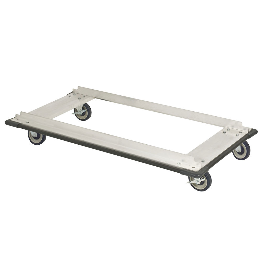 Focus FTDA2448 Truck Dolly w/ Casters for 24 x 48" Shelf Sizes, Aluminum, NSF