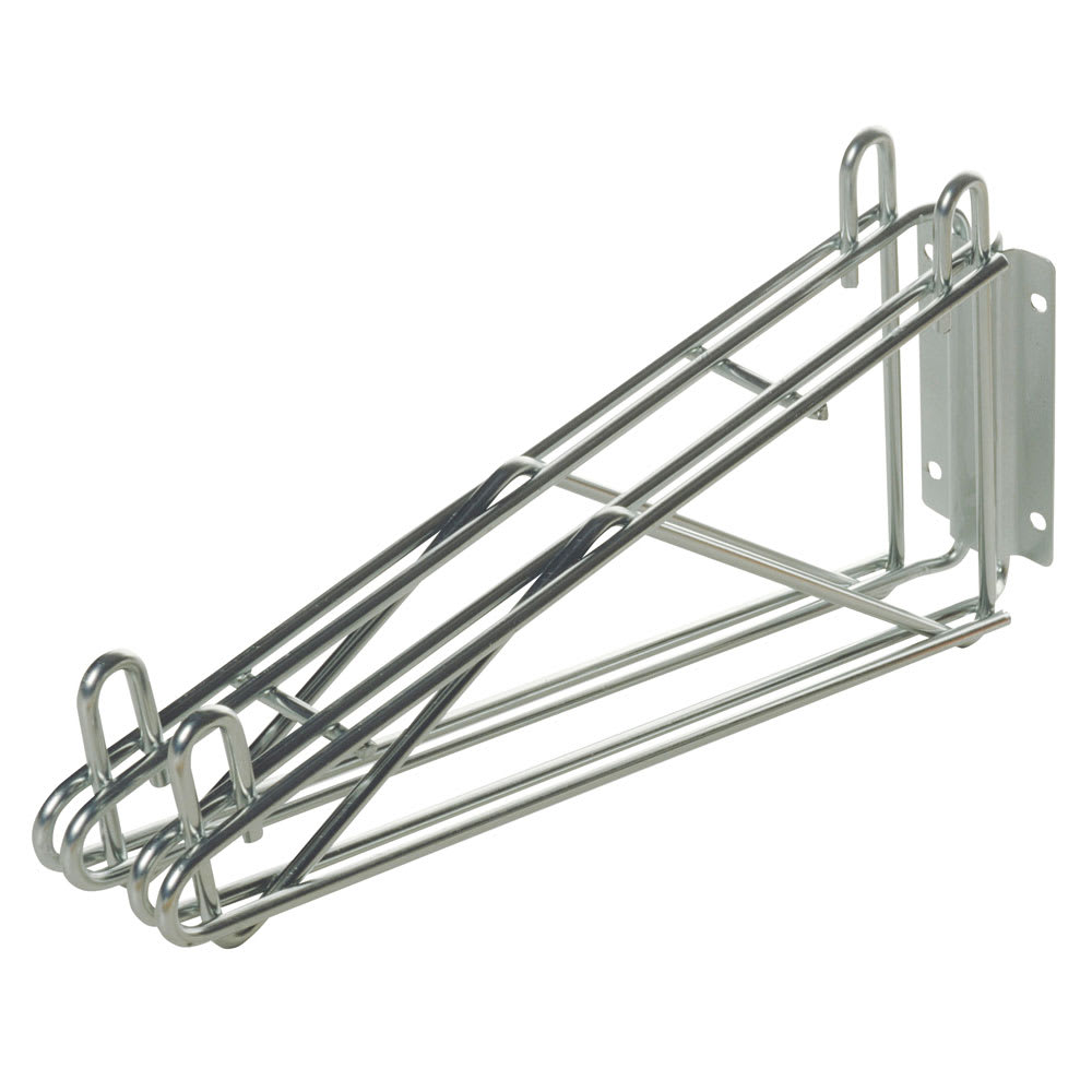 Focus FWB18DCH Bracket for 18" Deep Wall Mounted Shelf, Chromate