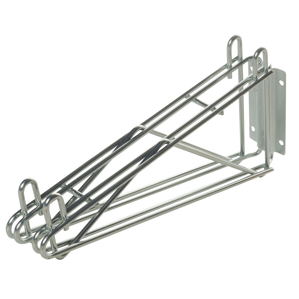 Focus FWB21DCH Bracket for 21" Deep Wall Mounted Shelf, Chromate