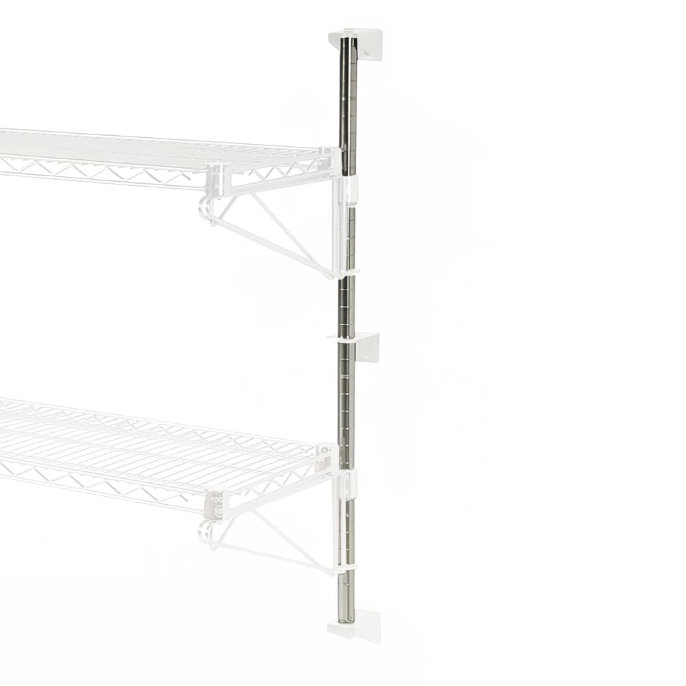 Focus FWPS33CH 33"H Wall Mount Post, Chromate