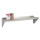 Focus FWSSS1236 Solid Wall Mounted Shelf, 36"W x 12"D, Stainless thumbnail 2
