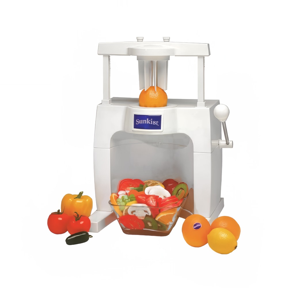 Sunkist 6 Slice Manual Sectionizer - Plastic, White (S-103)