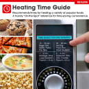 Sharp R-21LCFS 1000w Commercial Microwave w/ Dial Control - 120v thumbnail 12