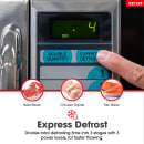 Sharp R-21LVF 1000w Commercial Microwave w/ Touch Pad - 120v thumbnail 13