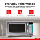 Sharp R-21LVF 1000w Commercial Microwave w/ Touch Pad - 120v thumbnail 8