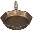 Finex 10" Octagonal Seasoned Cast Iron Skillet w/ Steel Spring Handle (S10-10001) thumbnail 4