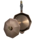 Finex 10" Octagonal Seasoned Cast Iron Skillet w/ Lid & Steel Spring Handle (SL10-10001) thumbnail 2
