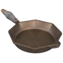 Finex 12" Octagonal Seasoned Cast Iron Skillet w/ Lid & Steel Spring Handle (SL12-10001) thumbnail 5