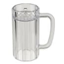 GET 16 oz Beer Mug, SAN Plastic, Clear (00086-1-SAN-CL) thumbnail 3