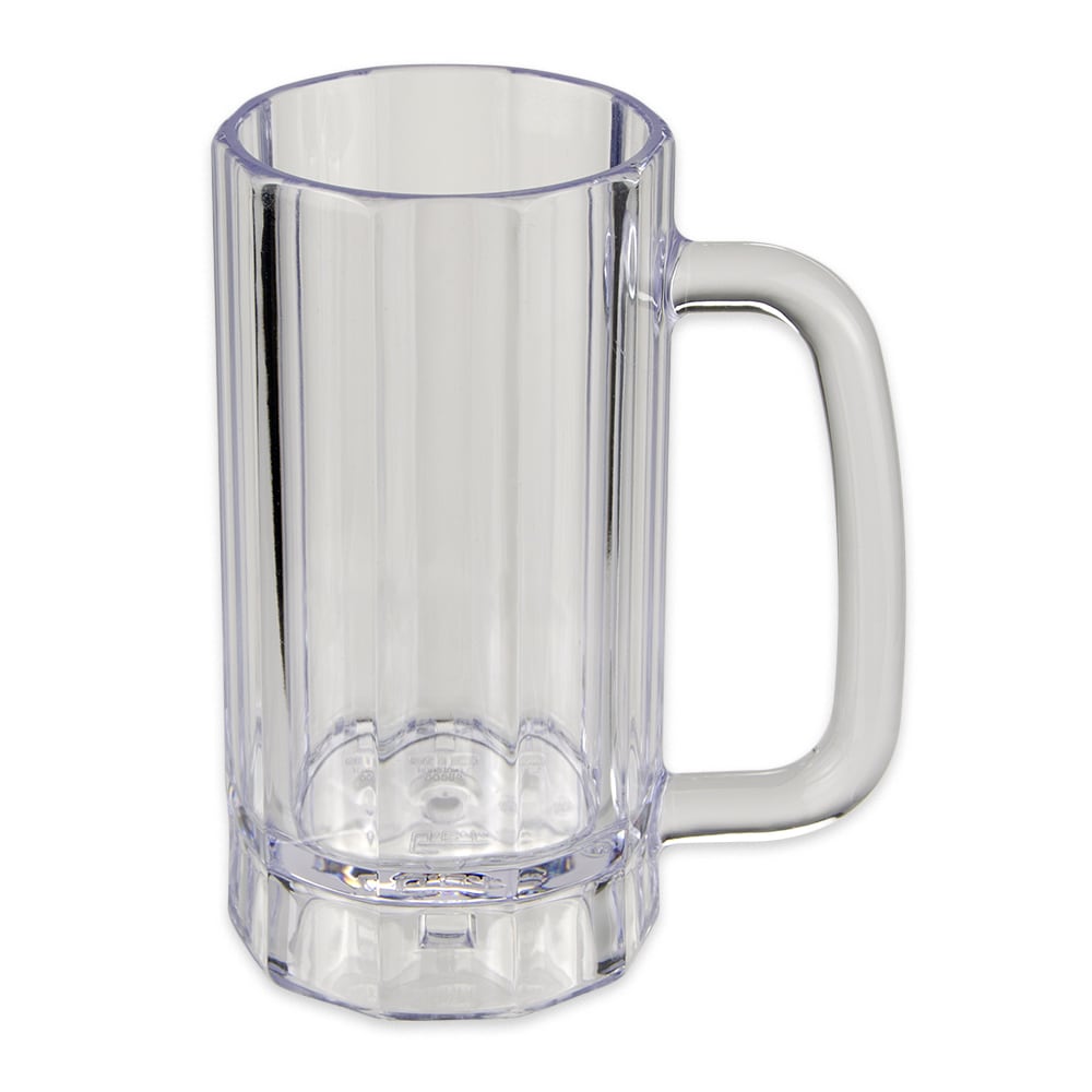GET 16 oz Beer Mug, Polycarbonate, Clear (00086-PC-CL)